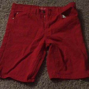 Red parish nation shorts